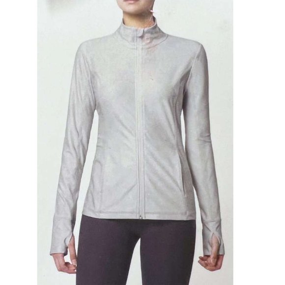 Mondetta | Women's Full Zip Jacket | Grey | Size Large - Picture 3 of 3